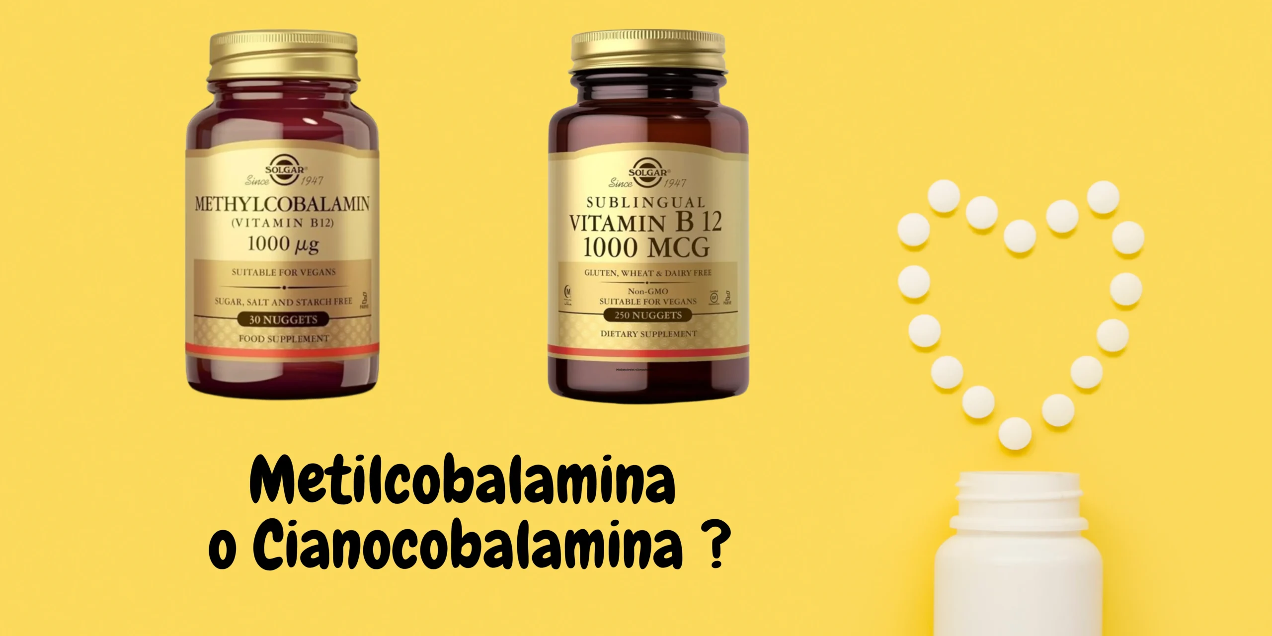 Metilcobalamina o Cianocobalamina​