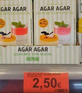 Productos Veganos Mercadona 6 agar agar mercadona