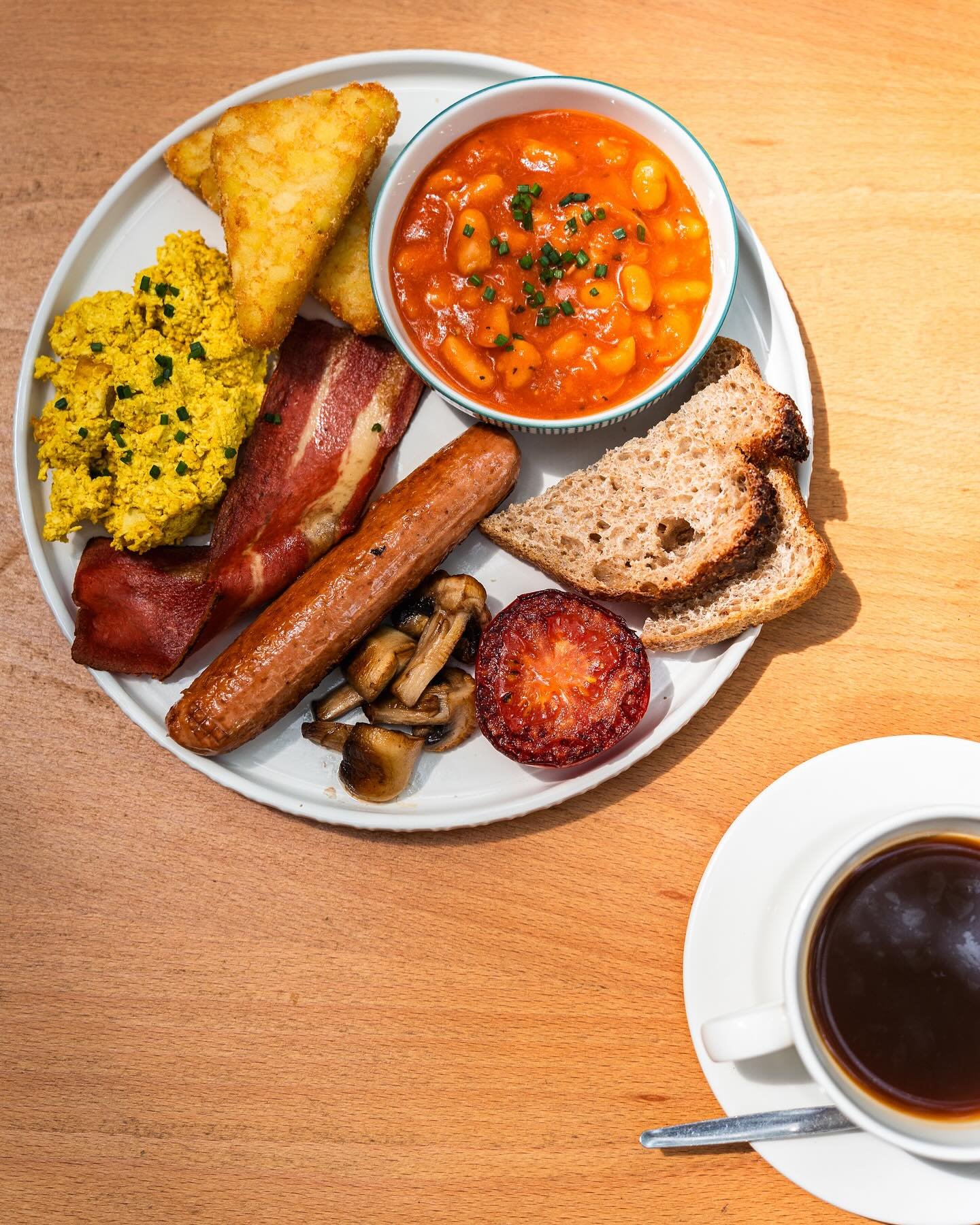 English breakfast vegan