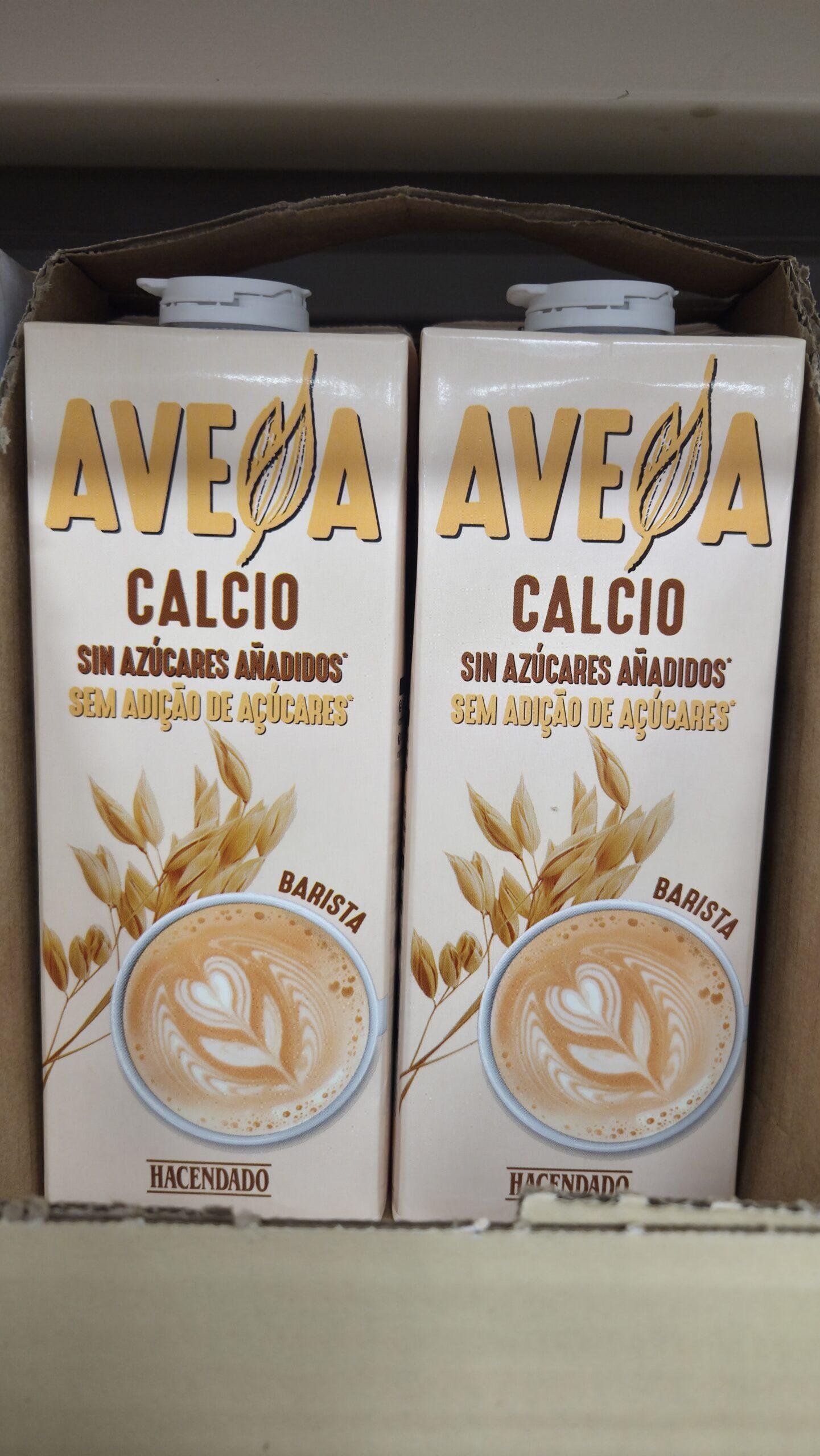 Leche avena con calcio Mercadona