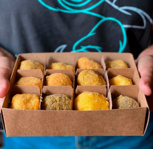 Croquetas Vegan de arroz con leche