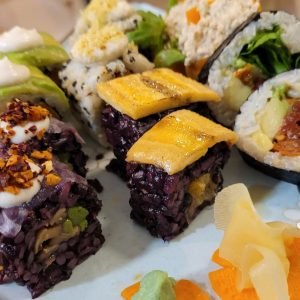 sushi vegano