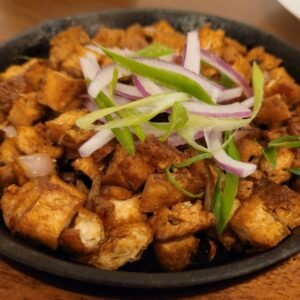 Sisig tofu vegan