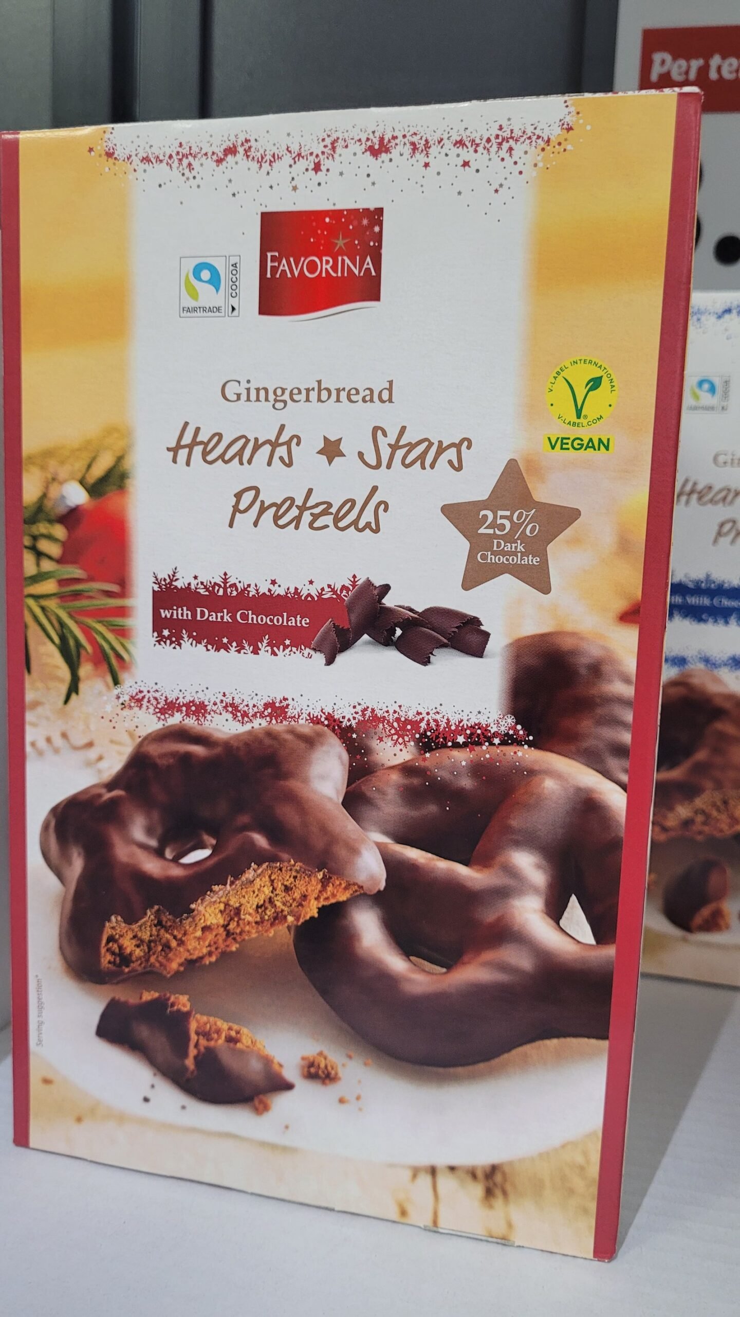 Pretzels de chocolate veganos Lidl