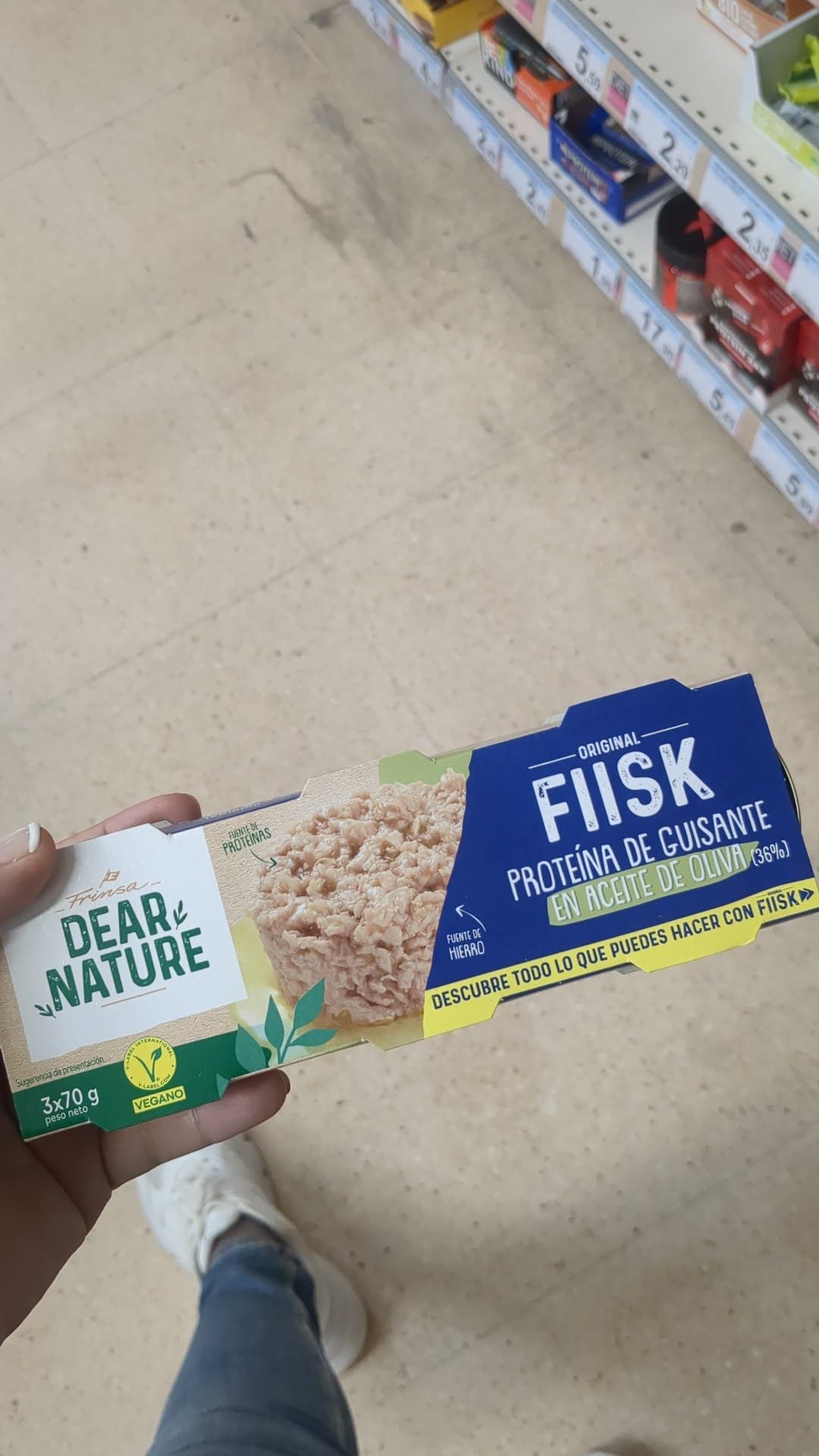 Atún Vegano Fiisk Carrefour