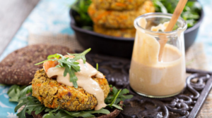 Hamburguesas de quinoa casera