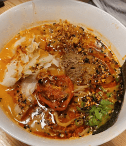 RAMEN VEGANO CON SEITAN