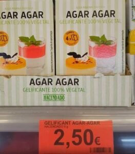 agar agar mercadona