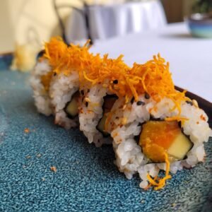 Age of Aquarius vegan sushi
