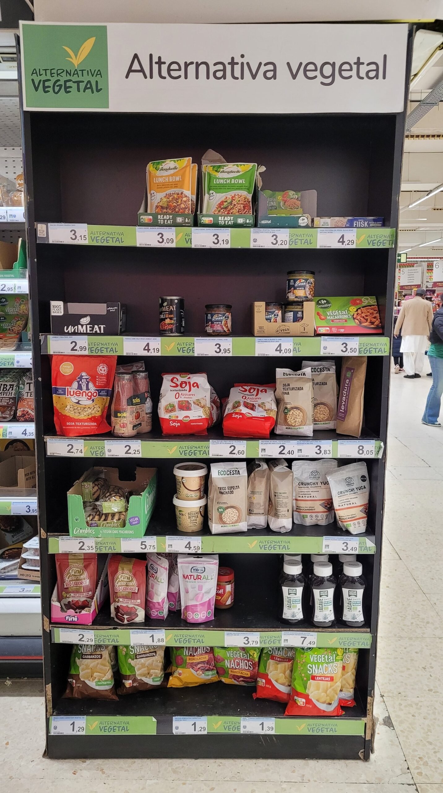 alternativa vegetal carrefour