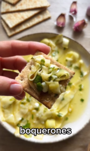 boquerones veganos en vinagre