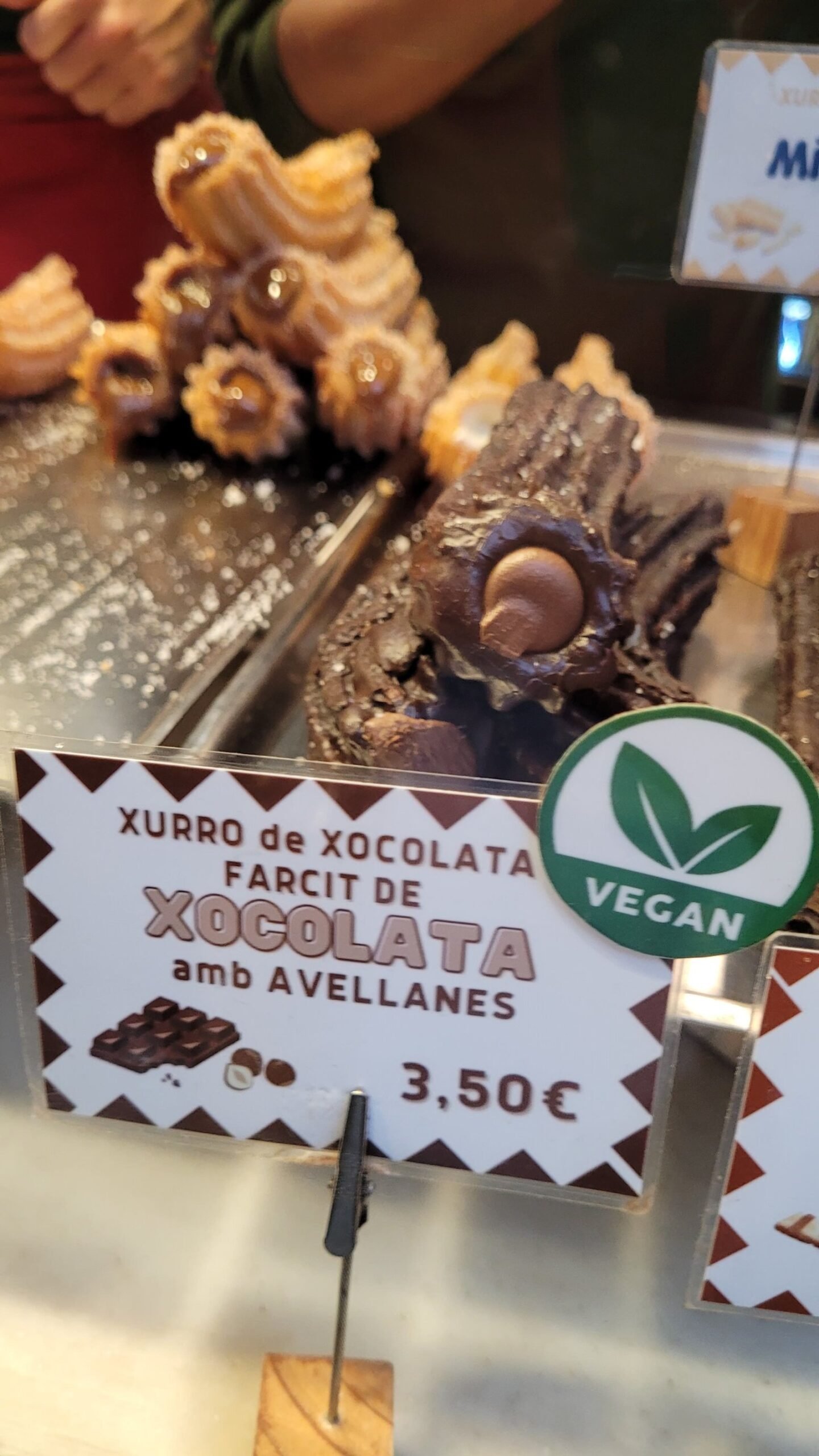 churros rellenos bañados