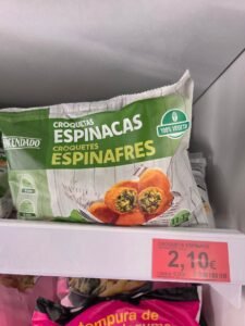 croquetas mercadona espinacas vegan