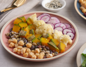 ensalada de garbanzos