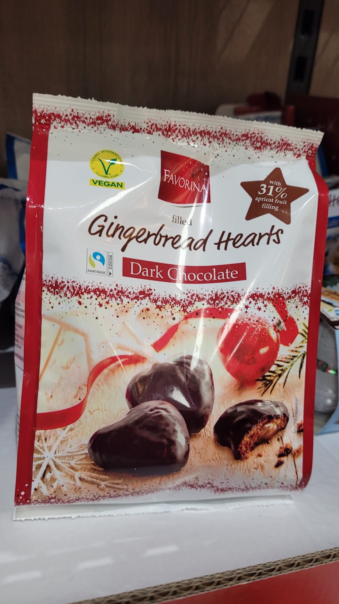Gingerbread hearts veganos Lidl