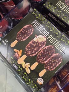 helado vegano mercadona pistacho