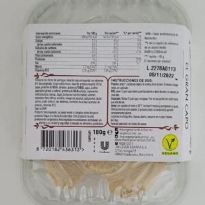 ingredientes gran capo vegetarian butcher