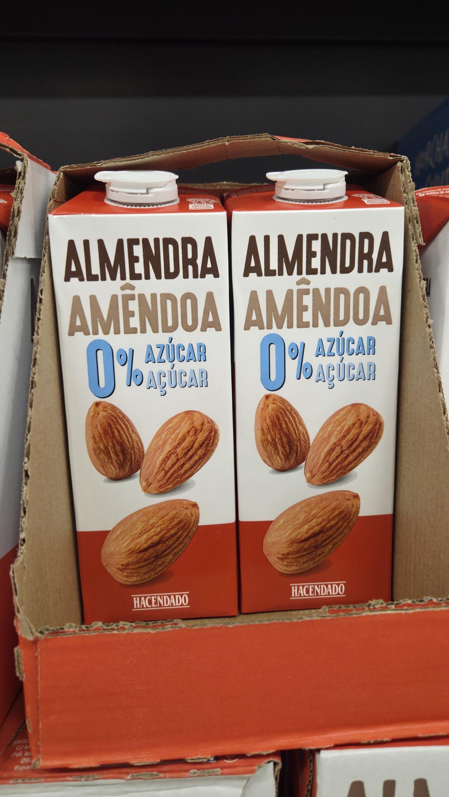 Leche almendras Mercadona