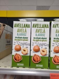 leche avellana mercadona