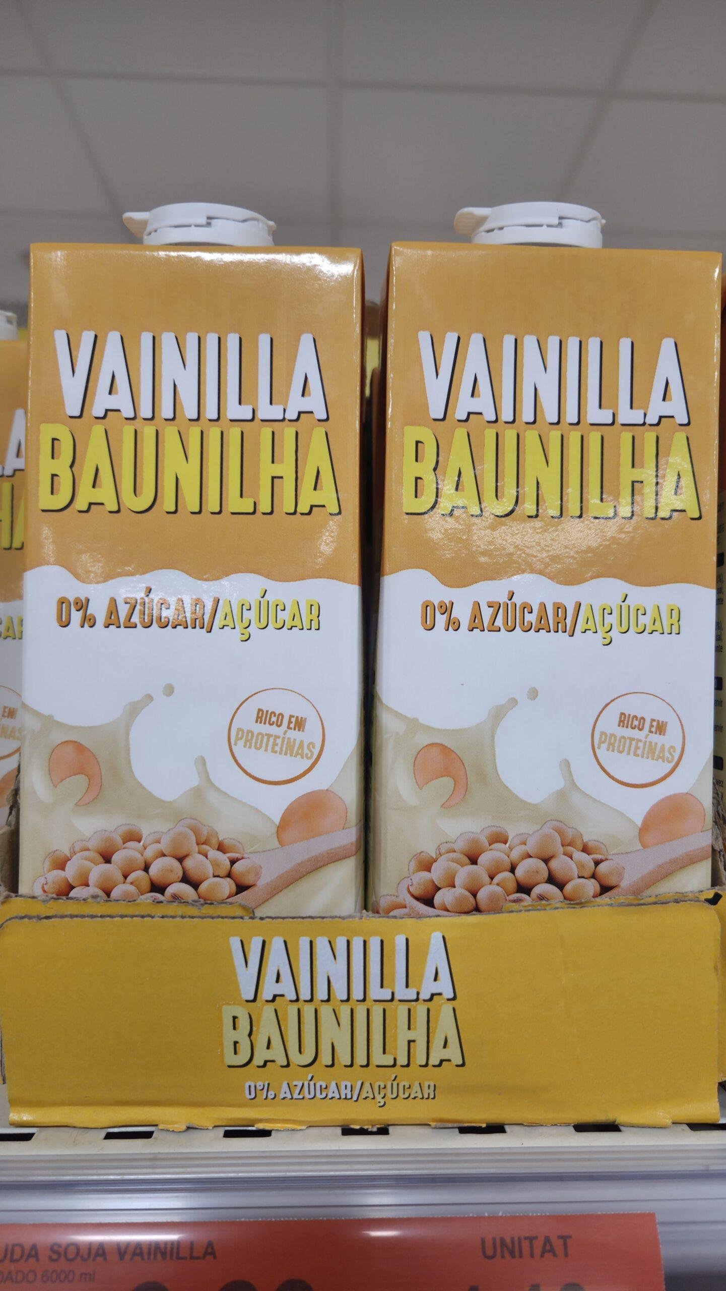 Leche sabor vainilla Mercadona