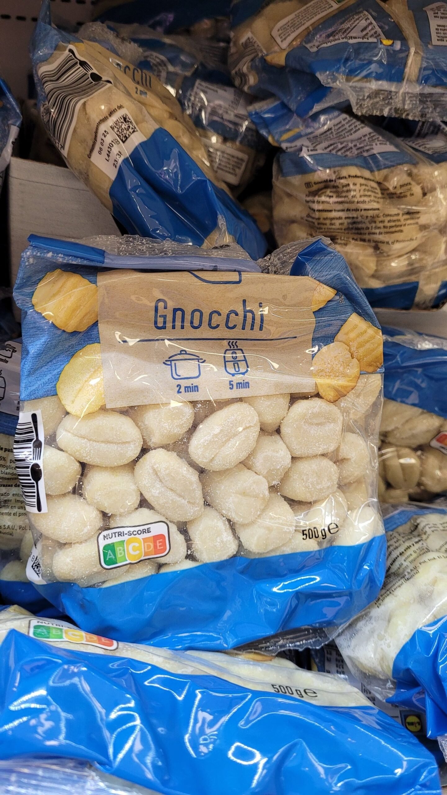 Ñoquis veganos Lidl