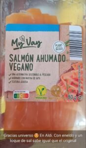 salmon vegano ALDI myvay