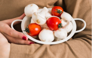 salsa de tomate con champiñones