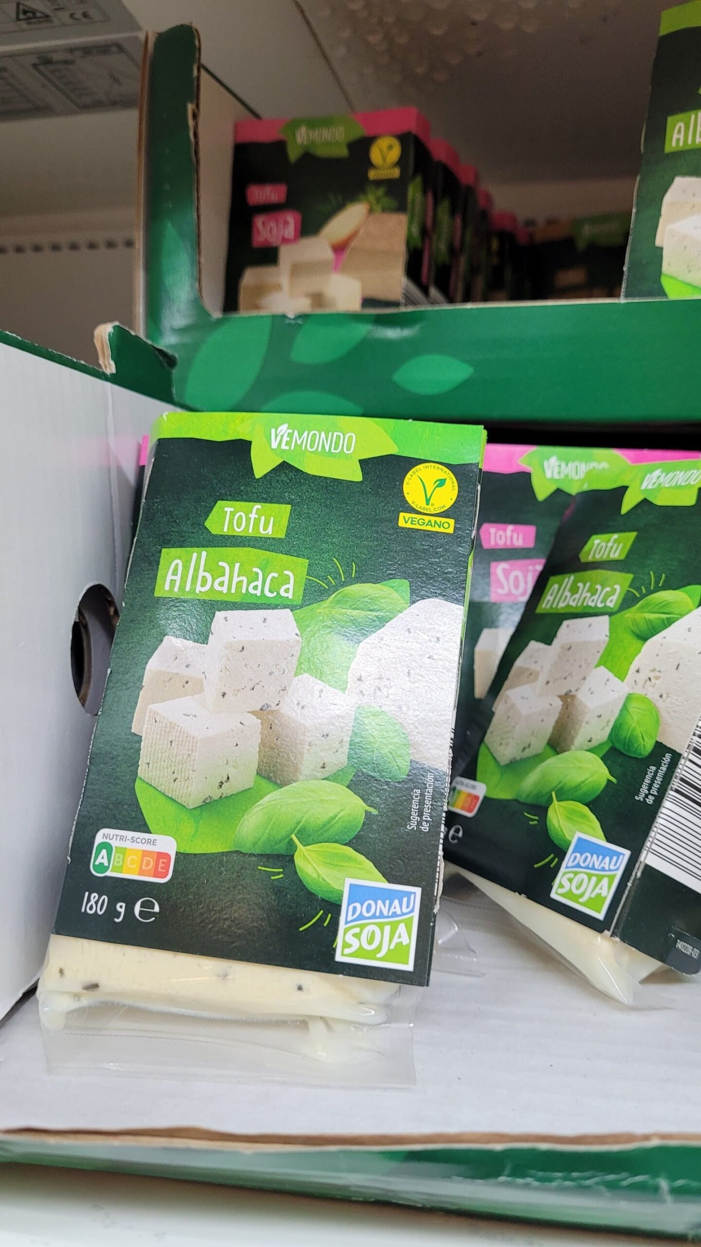 Tofu con albahaca Lidl