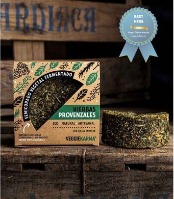 Queso vegano Veggie Karma Finas Hierbas Provenzales 200g