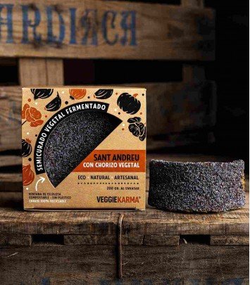 Queso vegano Veggie Karma Sant Andreu Chorizo de Calabaza 200g