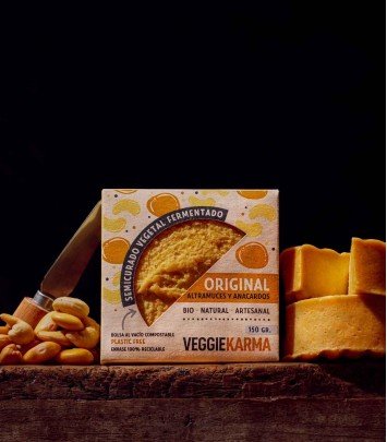 Queso vegano Veggie Karma Semicurado Original 150g